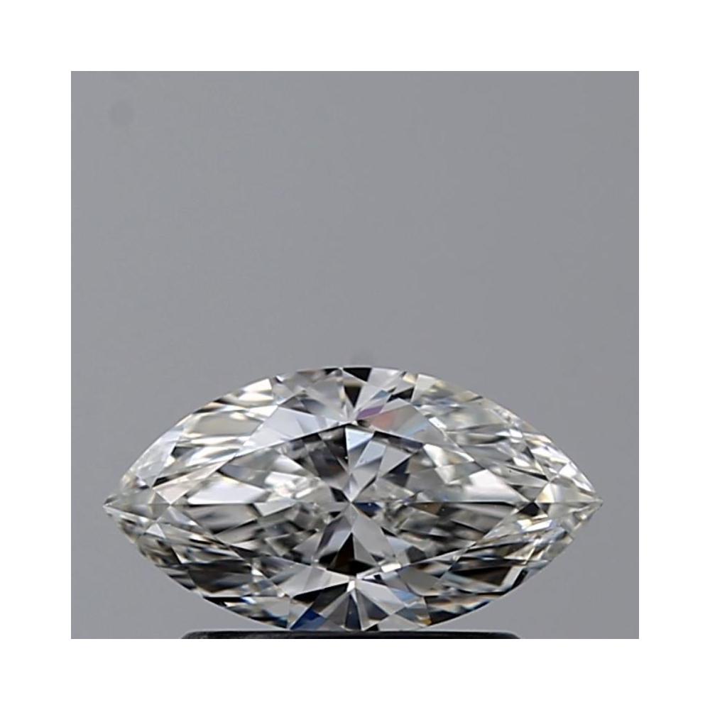 0.60 Carat Marquise Loose Diamond, H, VS2, Ideal, GIA Certified