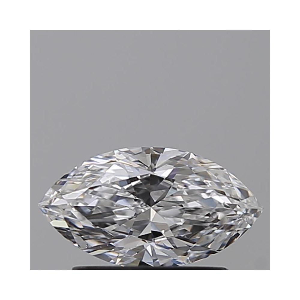 0.66 Carat Marquise Loose Diamond, D, VS2, Ideal, GIA Certified