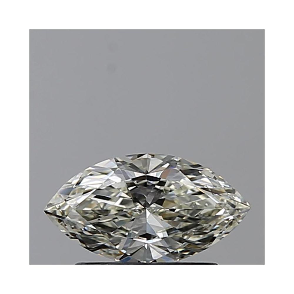 0.61 Carat Marquise Loose Diamond, K, VS2, Super Ideal, GIA Certified