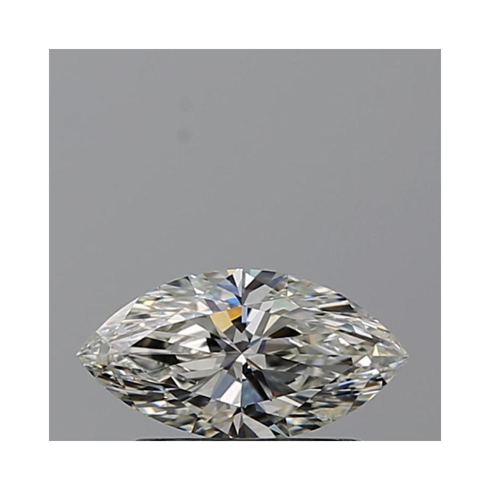 0.61 Carat Marquise Loose Diamond, J, SI1, Super Ideal, GIA Certified | Thumbnail