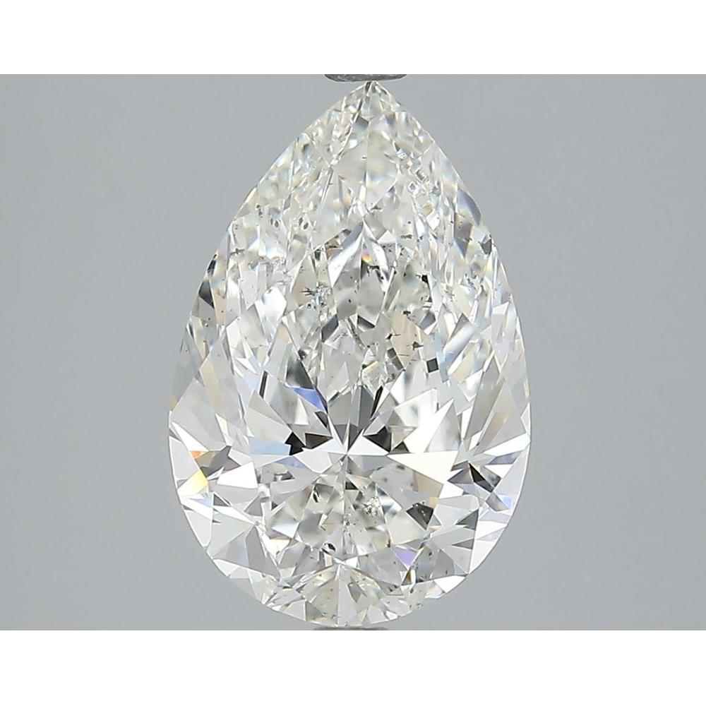 3.21 Carat Pear Loose Diamond, I, SI2, Super Ideal, GIA Certified | Thumbnail
