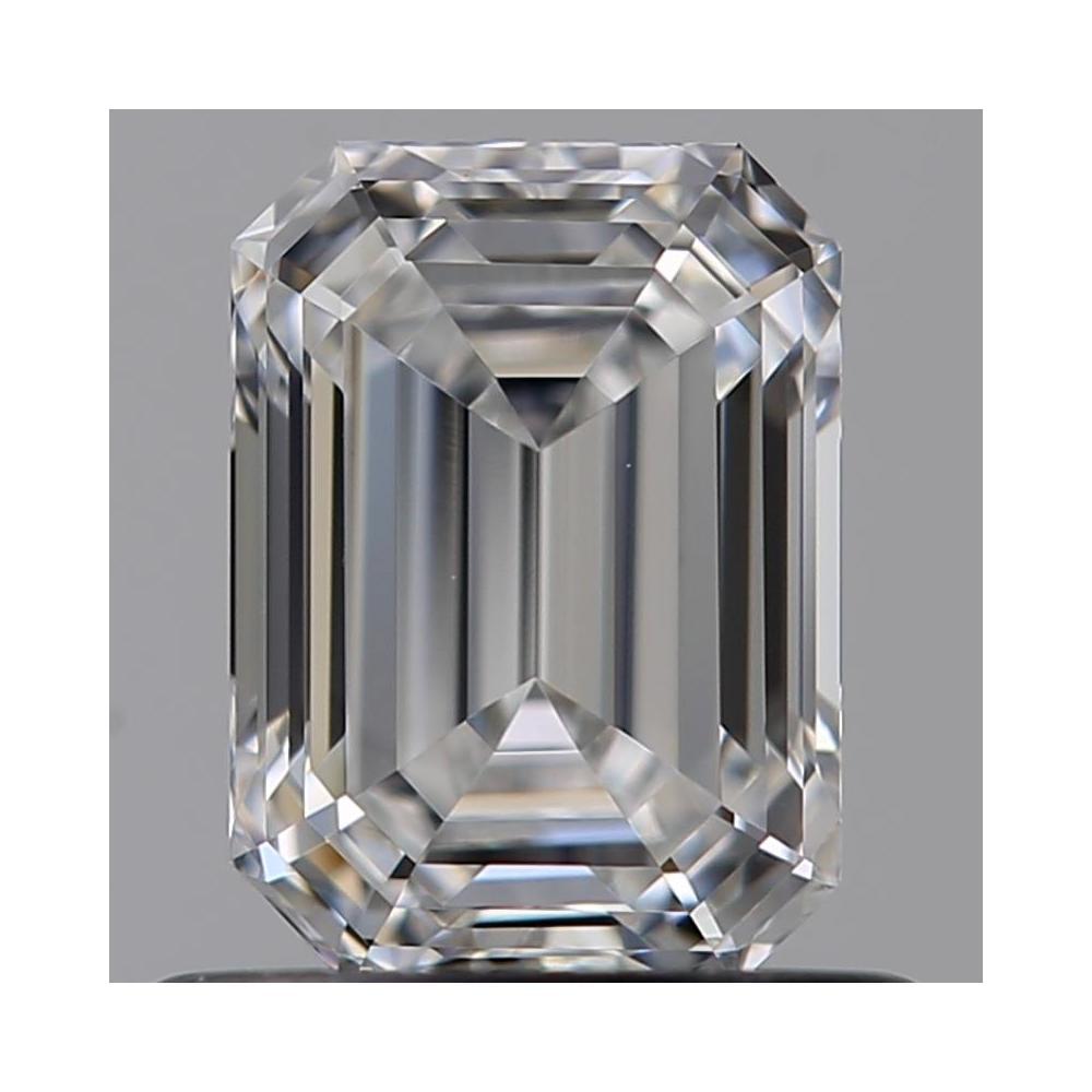 0.74 Carat Emerald Loose Diamond, D, VVS1, Super Ideal, GIA Certified