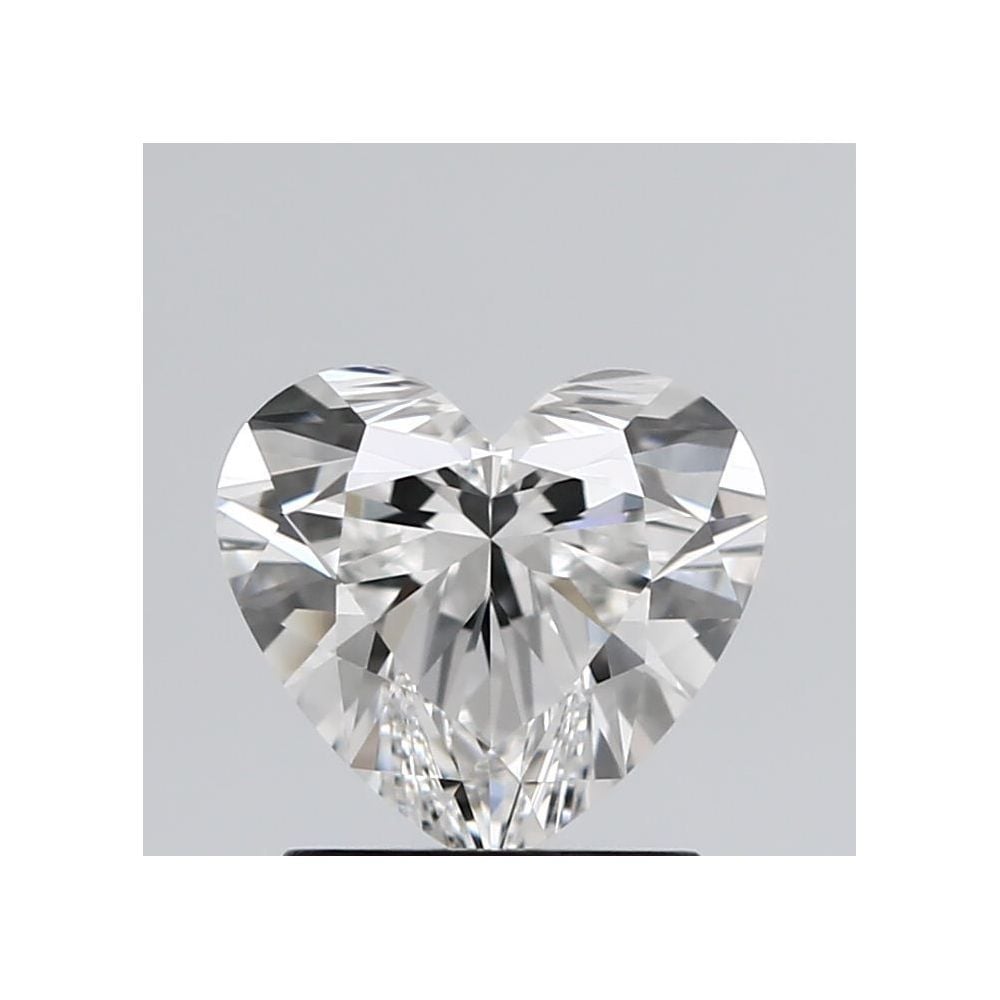 1.50 Carat Heart Loose Diamond, F, IF, Super Ideal, GIA Certified