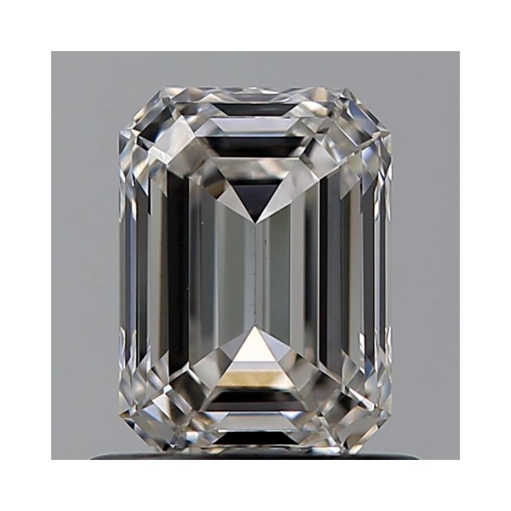 0.80 Carat Emerald Loose Diamond, H, VS1, Super Ideal, GIA Certified | Thumbnail