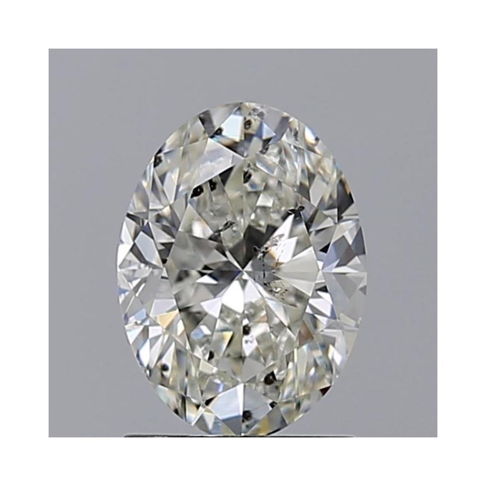 1.50 Carat Oval Loose Diamond, I, I1, Super Ideal, GIA Certified | Thumbnail