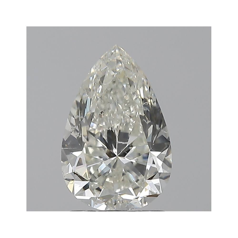 1.50 Carat Pear Loose Diamond, I, SI2, Ideal, GIA Certified