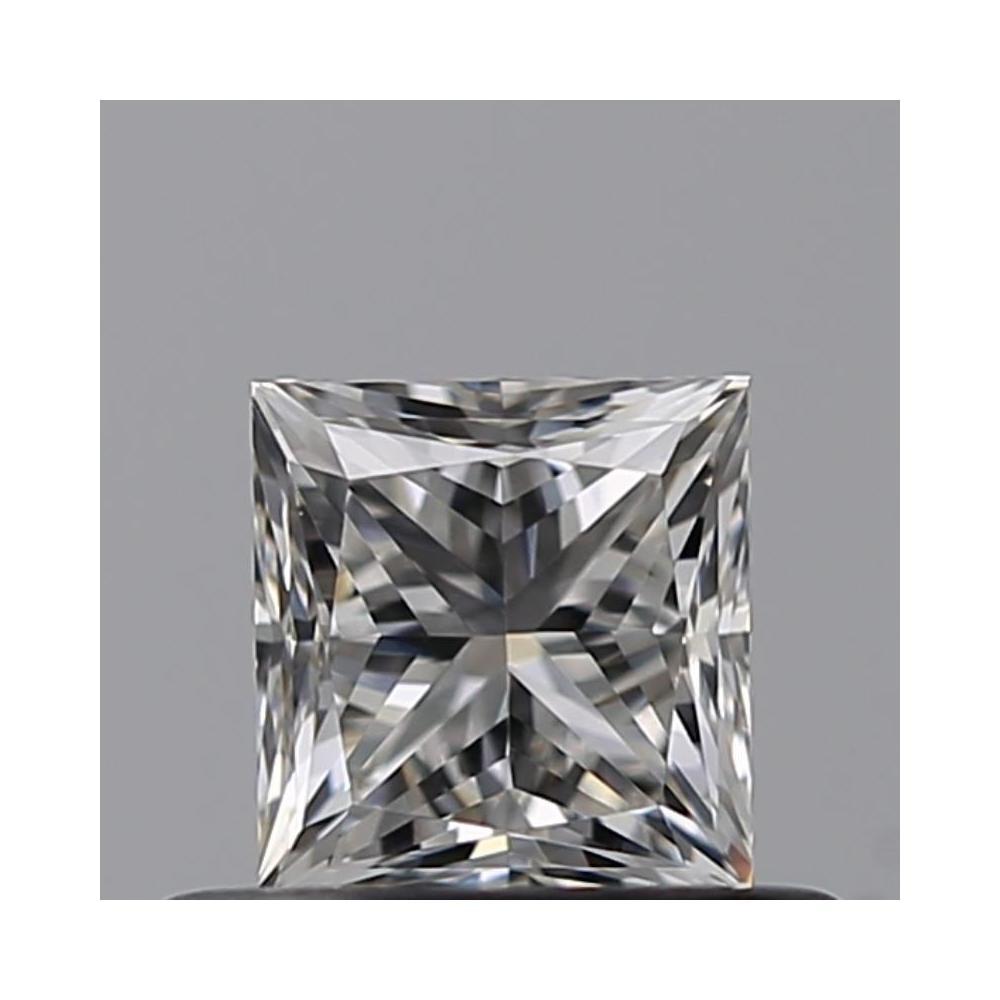 0.51 Carat Princess Loose Diamond, H, VVS1, Very Good, GIA Certified