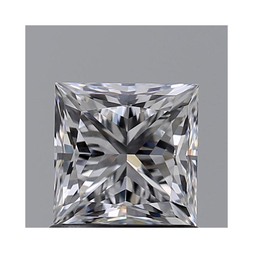 1.01 Carat Princess Loose Diamond, D, VS1, Ideal, GIA Certified | Thumbnail