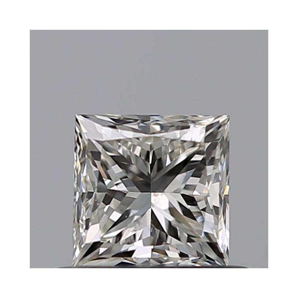 0.54 Carat Princess Loose Diamond, I, SI1, Very Good, GIA Certified