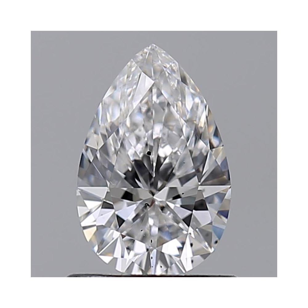 0.71 Carat Pear Loose Diamond, D, SI1, Ideal, GIA Certified