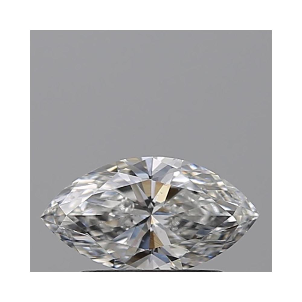 0.60 Carat Marquise Loose Diamond, F, SI1, Ideal, GIA Certified | Thumbnail