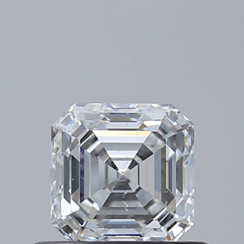 0.51 Carat Asscher Loose Diamond, F, SI1, Excellent, GIA Certified | Thumbnail