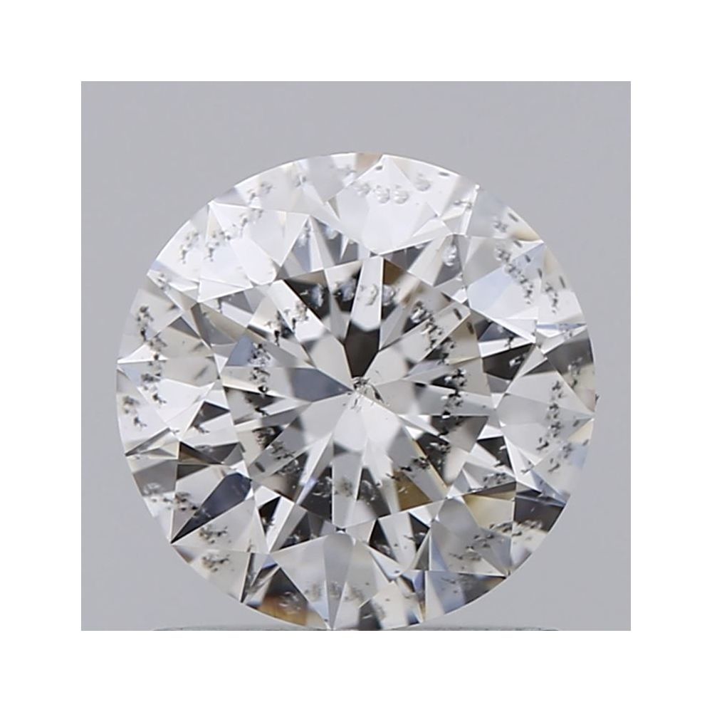 1.00 Carat Round Loose Diamond, J, I1, Super Ideal, IGI Certified | Thumbnail