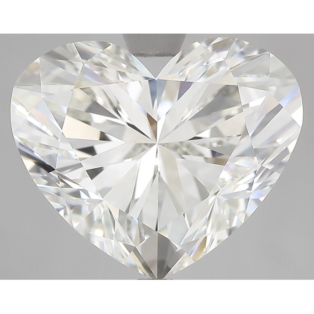 5.08 Carat Heart Loose Diamond, H, IF, Ideal, IGI Certified | Thumbnail