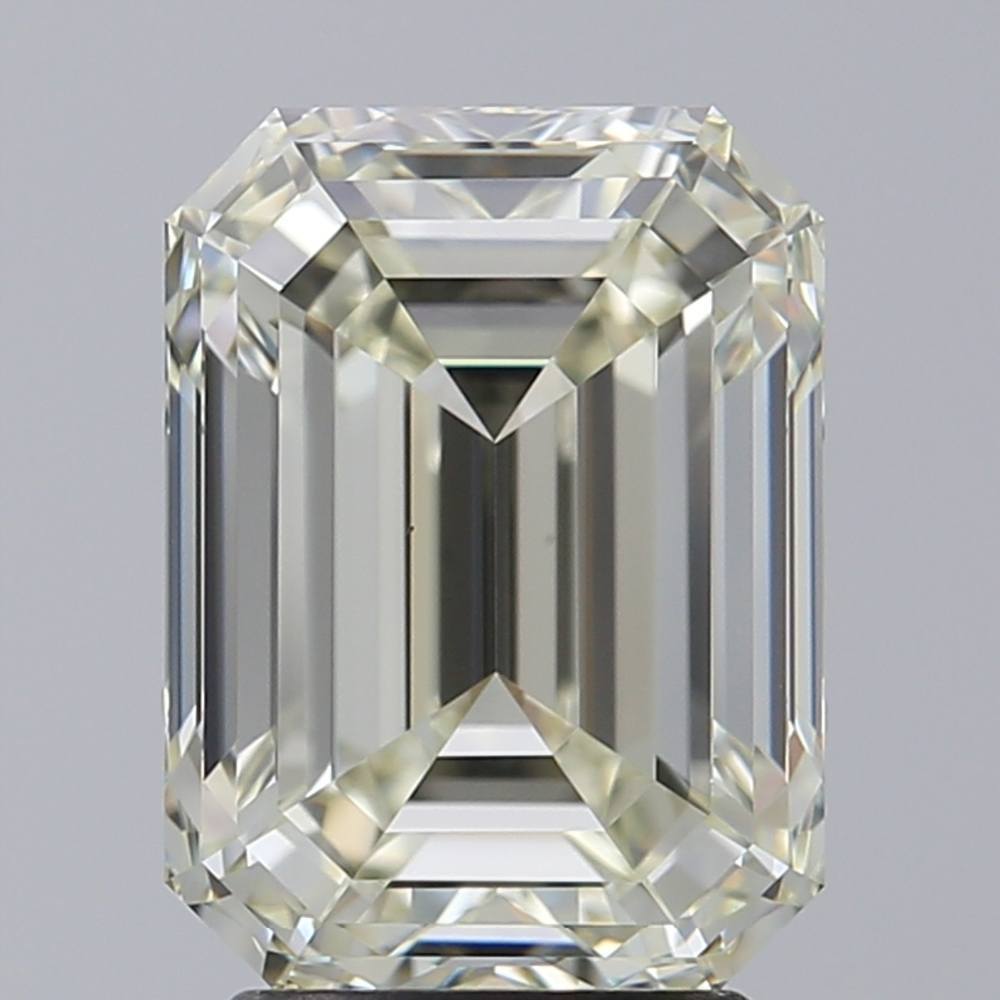 3.20 Carat Emerald Loose Diamond, K, VS1, Super Ideal, IGI Certified | Thumbnail