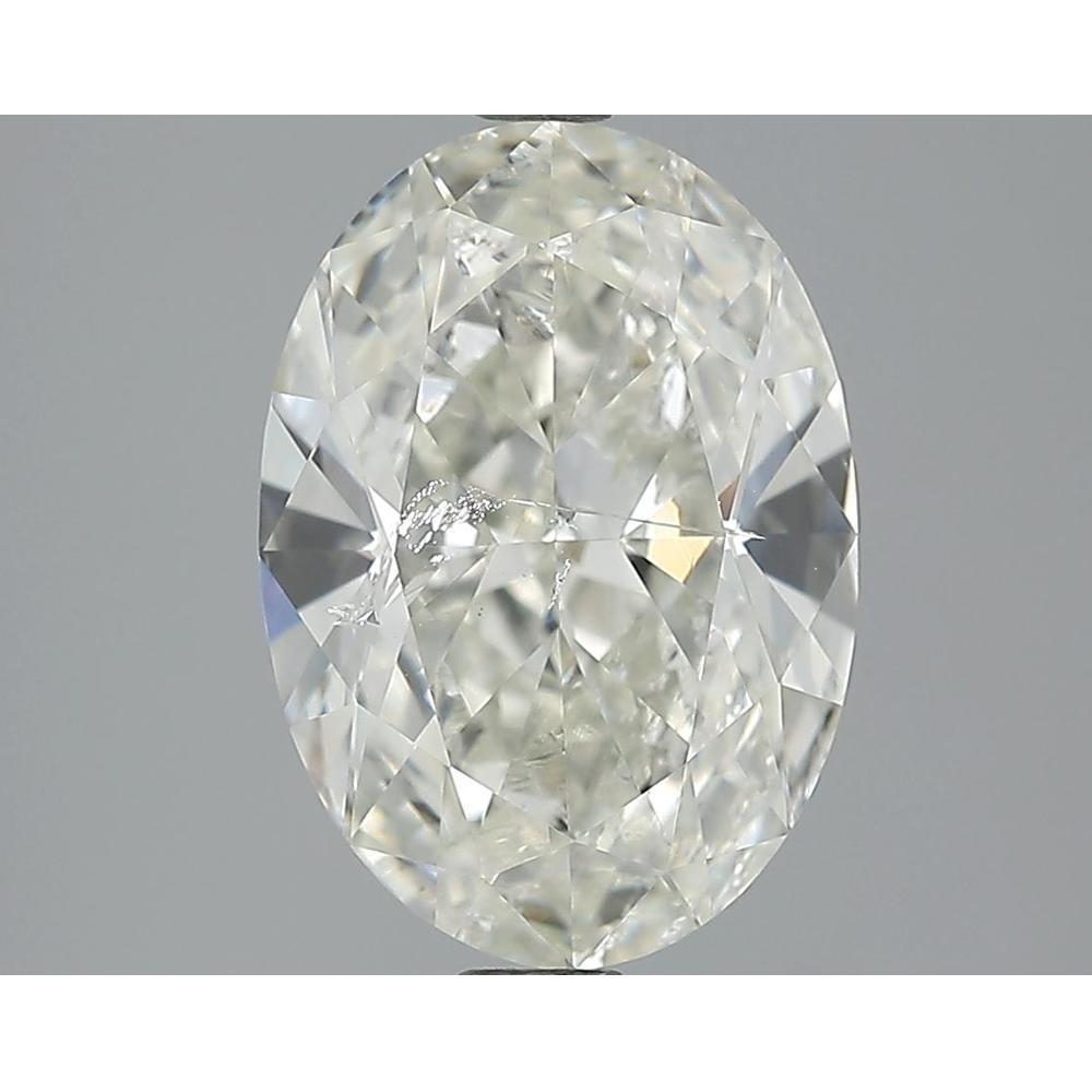 3.26 Carat Oval Loose Diamond, K, SI2, Ideal, IGI Certified