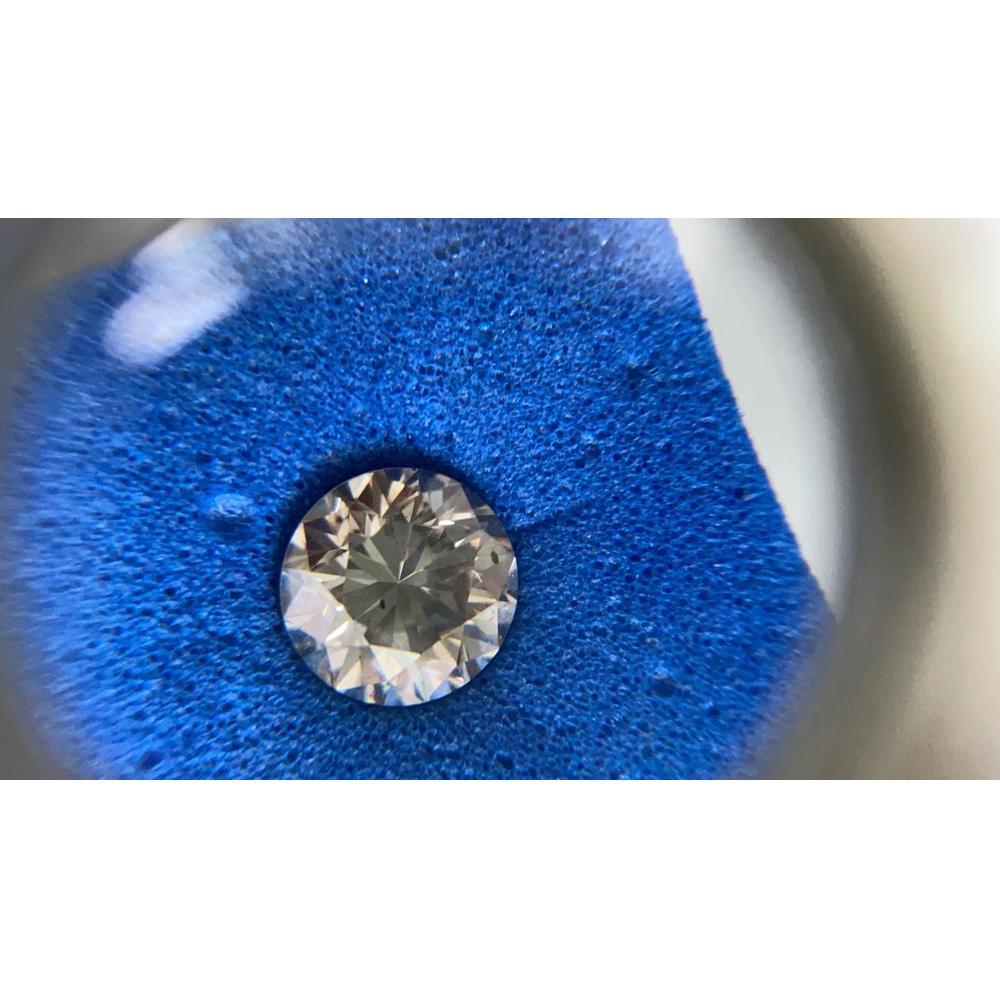 0.74 Carat Round Loose Diamond, M, SI2, Good, IGI Certified | Thumbnail