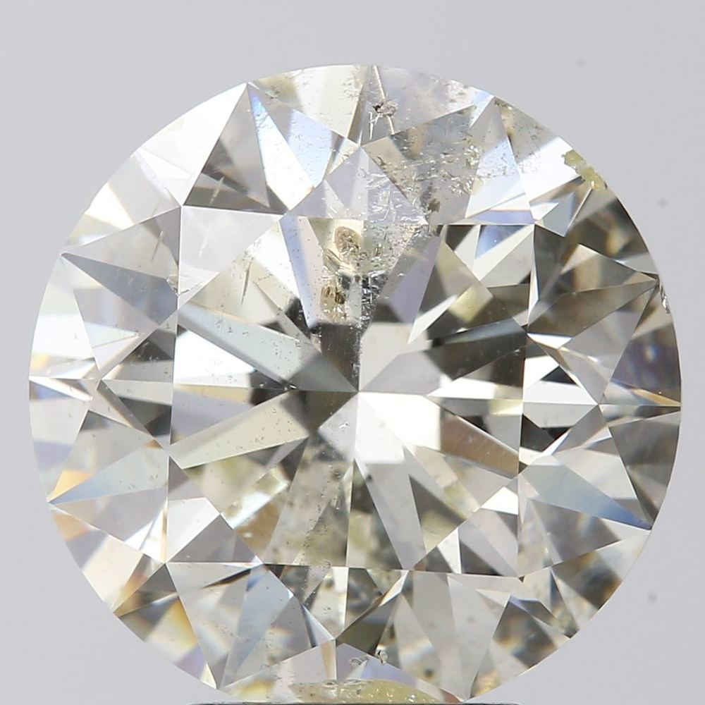 4.00 Carat Round Loose Diamond, K, SI2, Super Ideal, IGI Certified | Thumbnail