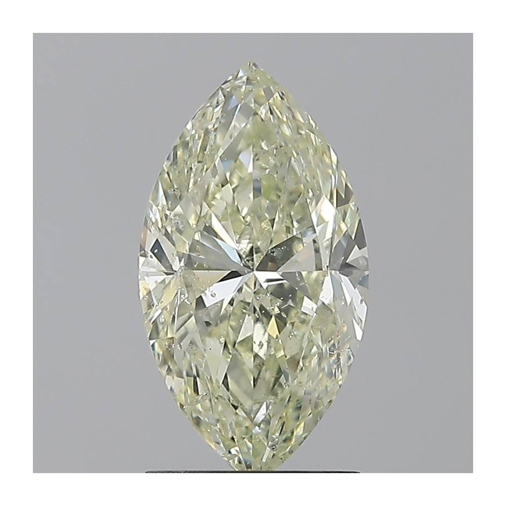 2.01 Carat Marquise Loose Diamond, L, SI2, Ideal, IGI Certified | Thumbnail