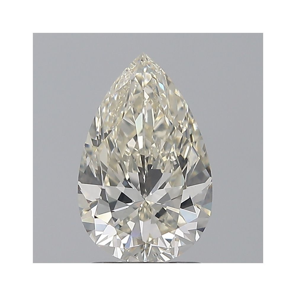 1.70 Carat Pear Loose Diamond, I, VVS1, Super Ideal, IGI Certified