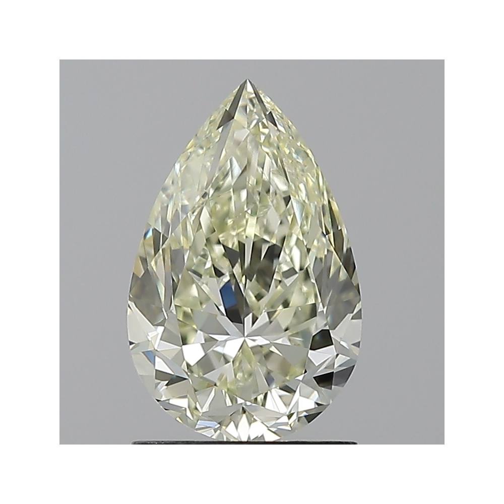 1.51 Carat Pear Loose Diamond, L, VS2, Ideal, IGI Certified