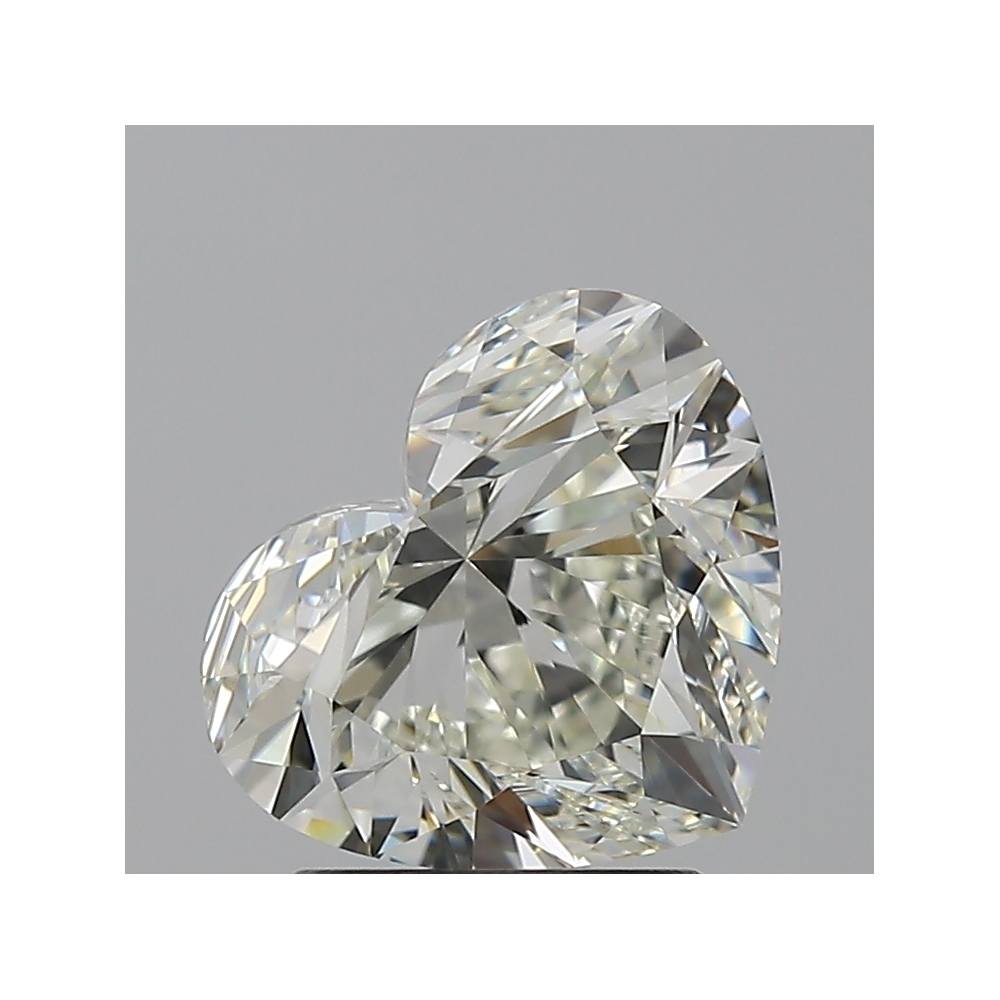 2.01 Carat Heart Loose Diamond, I, VS1, Ideal, IGI Certified | Thumbnail