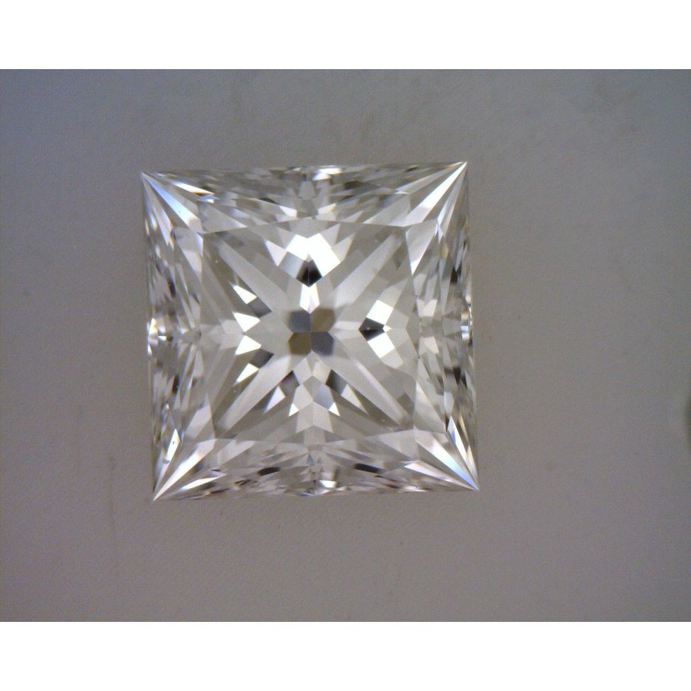 0.72 Carat Princess Loose Diamond, E, VS1, Super Ideal, GIA Certified