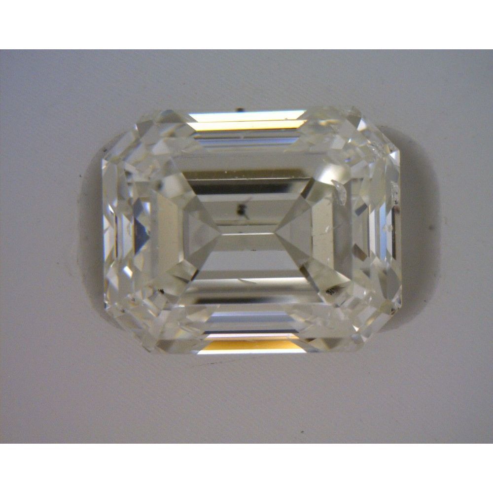 1.00 Carat Emerald Loose Diamond, K, SI2, Ideal, GIA Certified | Thumbnail