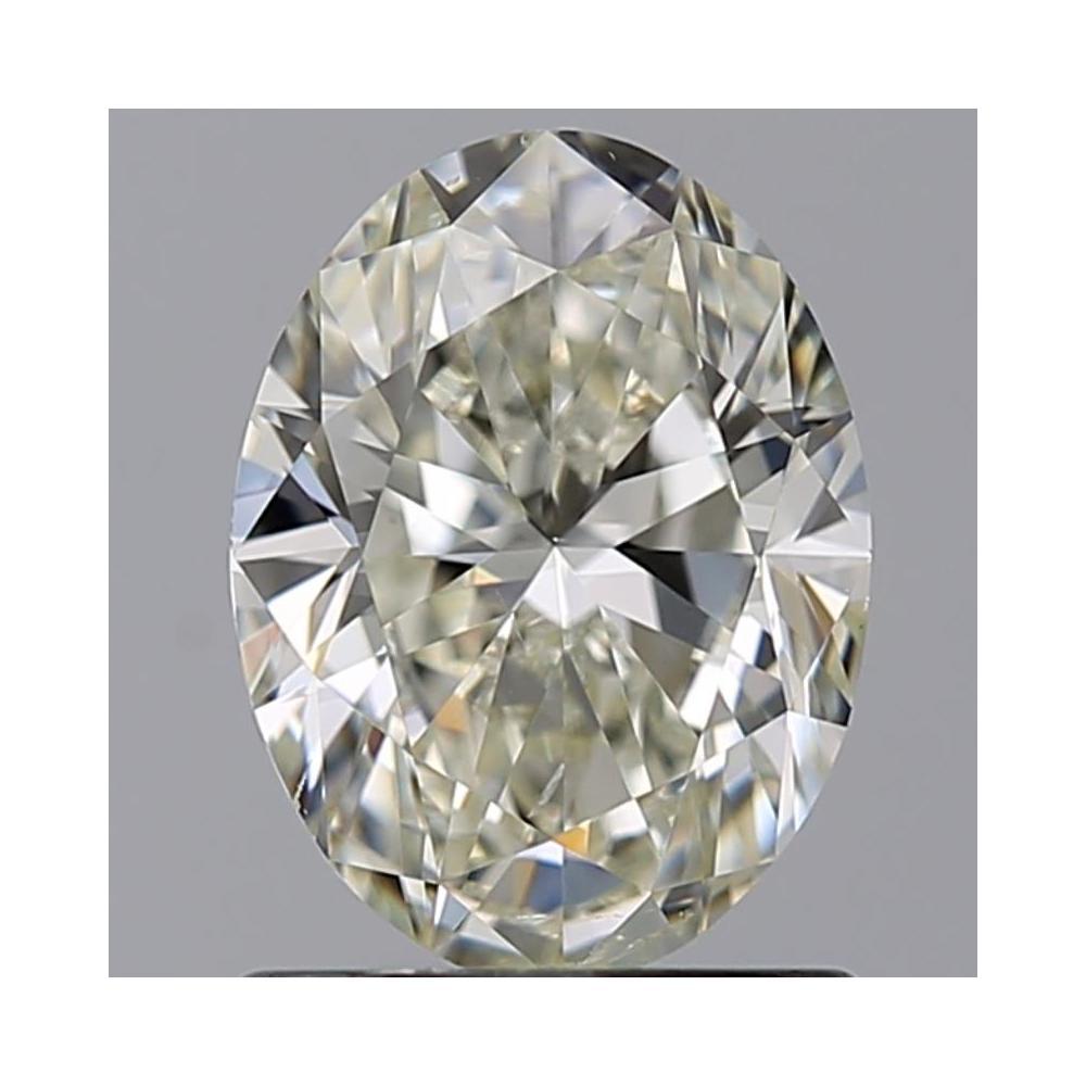1.02 Carat Oval Loose Diamond, K, SI1, Ideal, GIA Certified