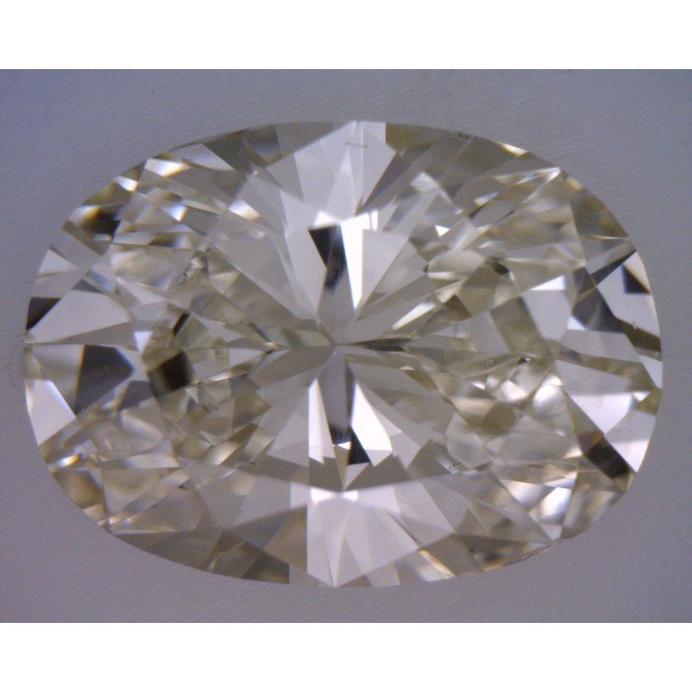 2.46 Carat Oval Loose Diamond, L, SI2, Very Good, GIA Certified