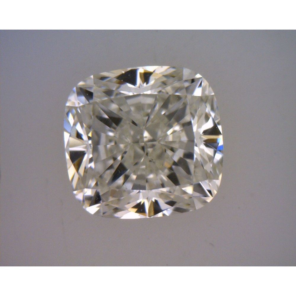 0.90 Carat Cushion Loose Diamond, K, VS2, Ideal, GIA Certified