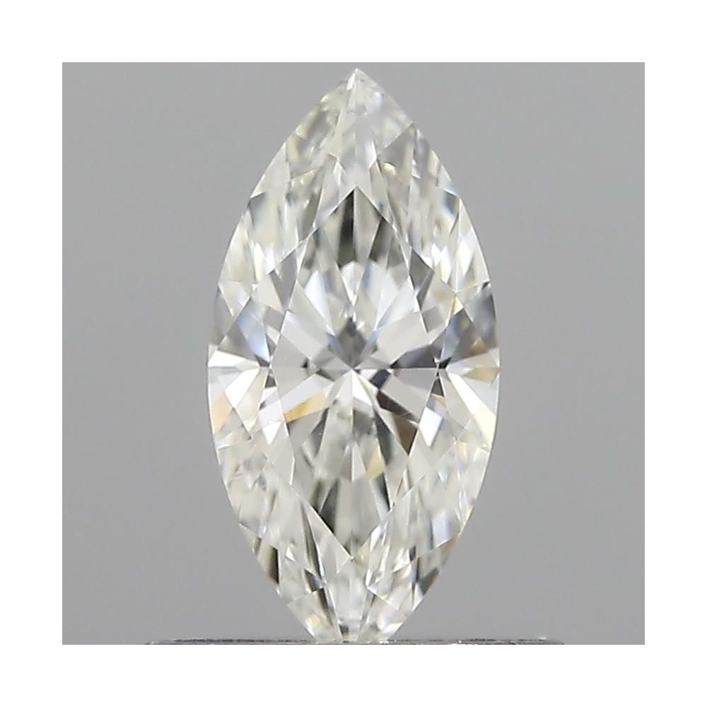 0.52 Carat Marquise Loose Diamond, H, VS2, Ideal, IGI Certified | Thumbnail