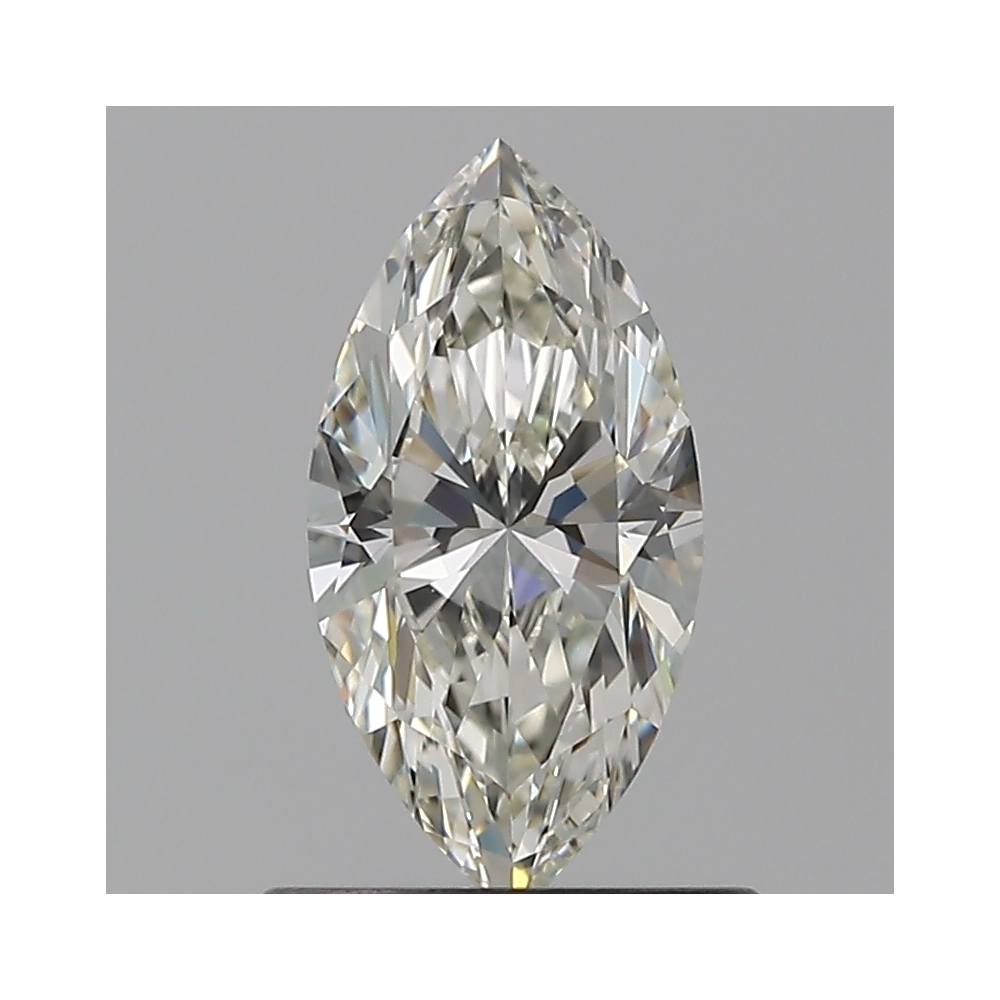 0.60 Carat Marquise Loose Diamond, H, VVS1, Ideal, IGI Certified