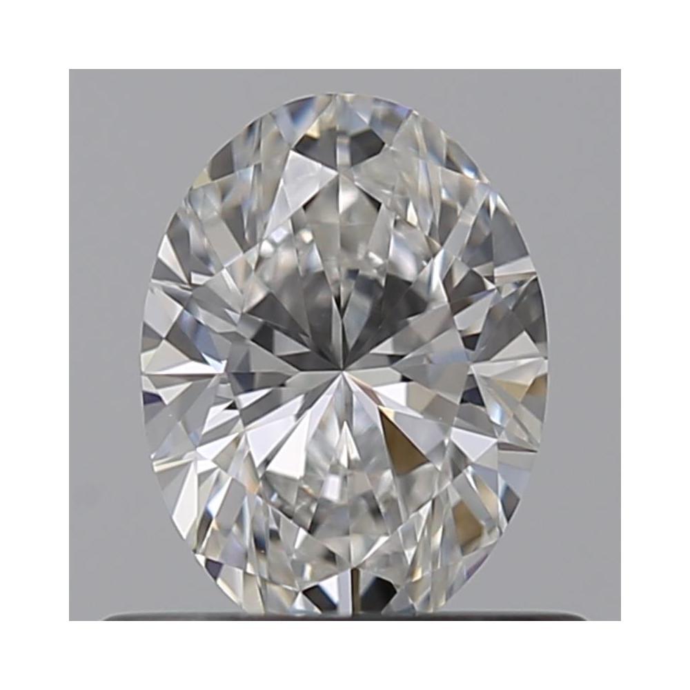 0.51 Carat Oval Loose Diamond, F, IF, Ideal, GIA Certified | Thumbnail