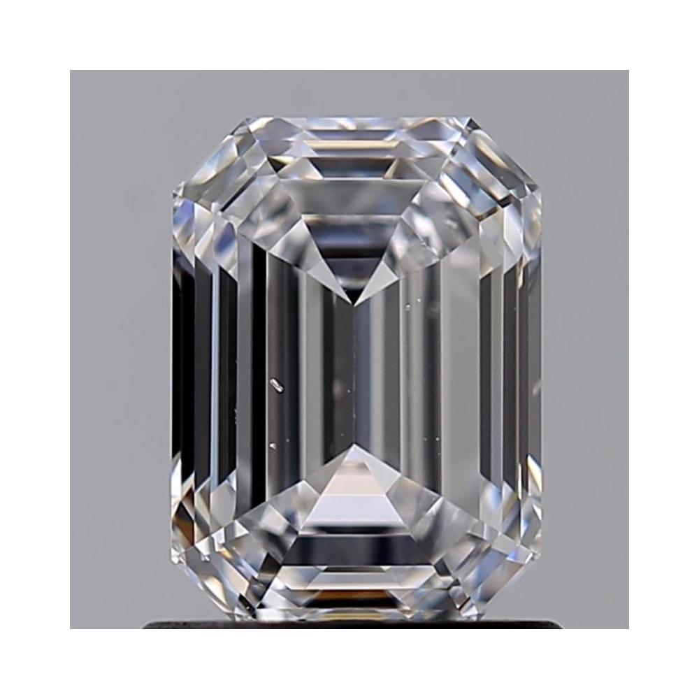 1.00 Carat Emerald Loose Diamond, D, VS2, Super Ideal, GIA Certified