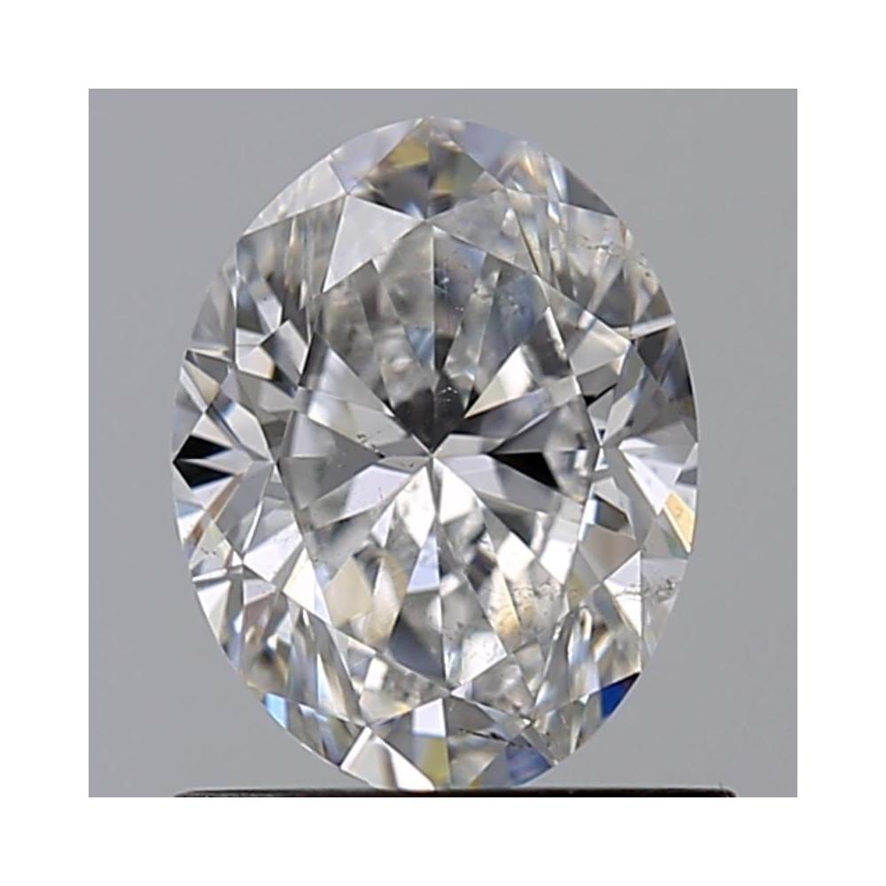 1.00 Carat Oval Loose Diamond, E, SI2, Ideal, GIA Certified