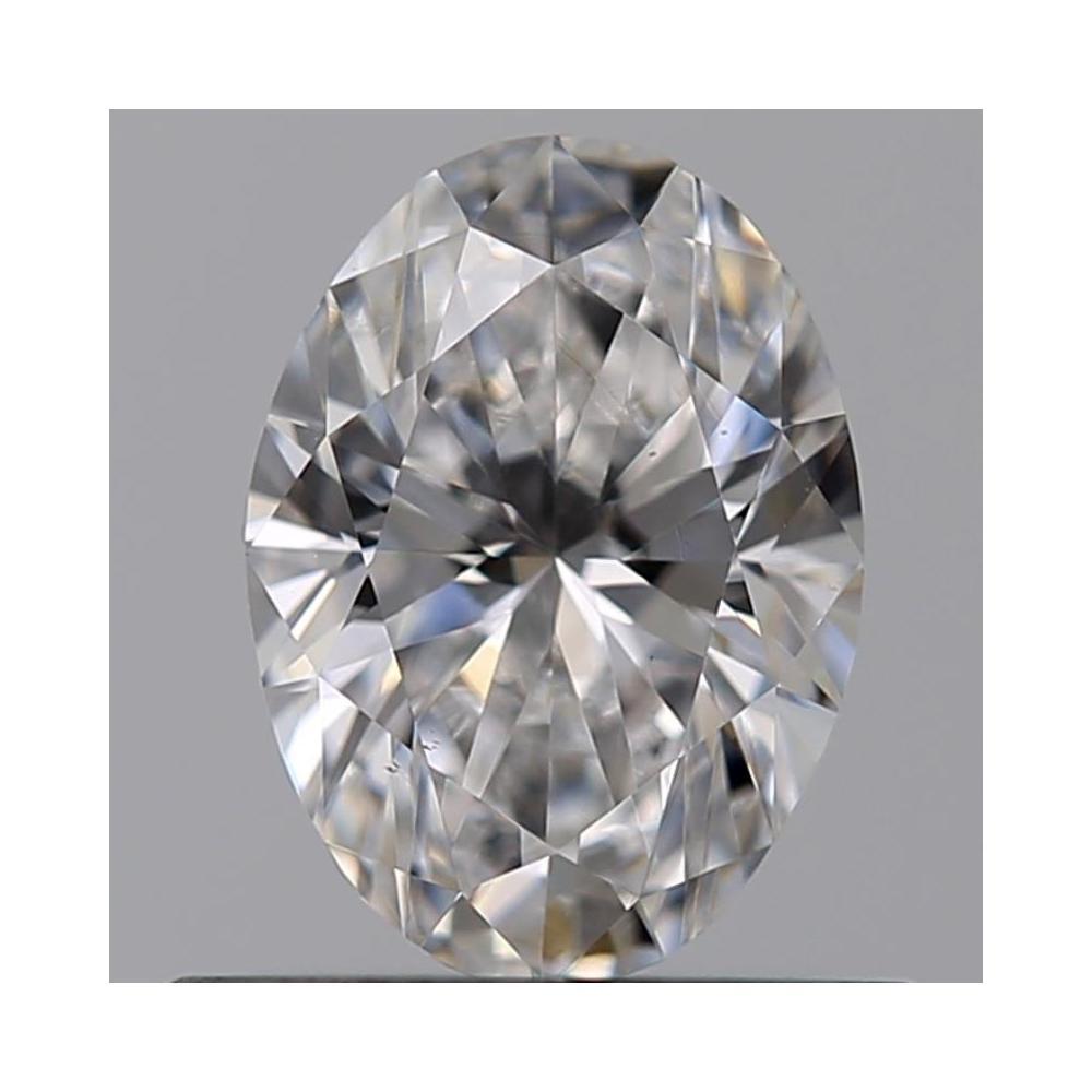 0.52 Carat Oval Loose Diamond, D, VS1, Ideal, GIA Certified