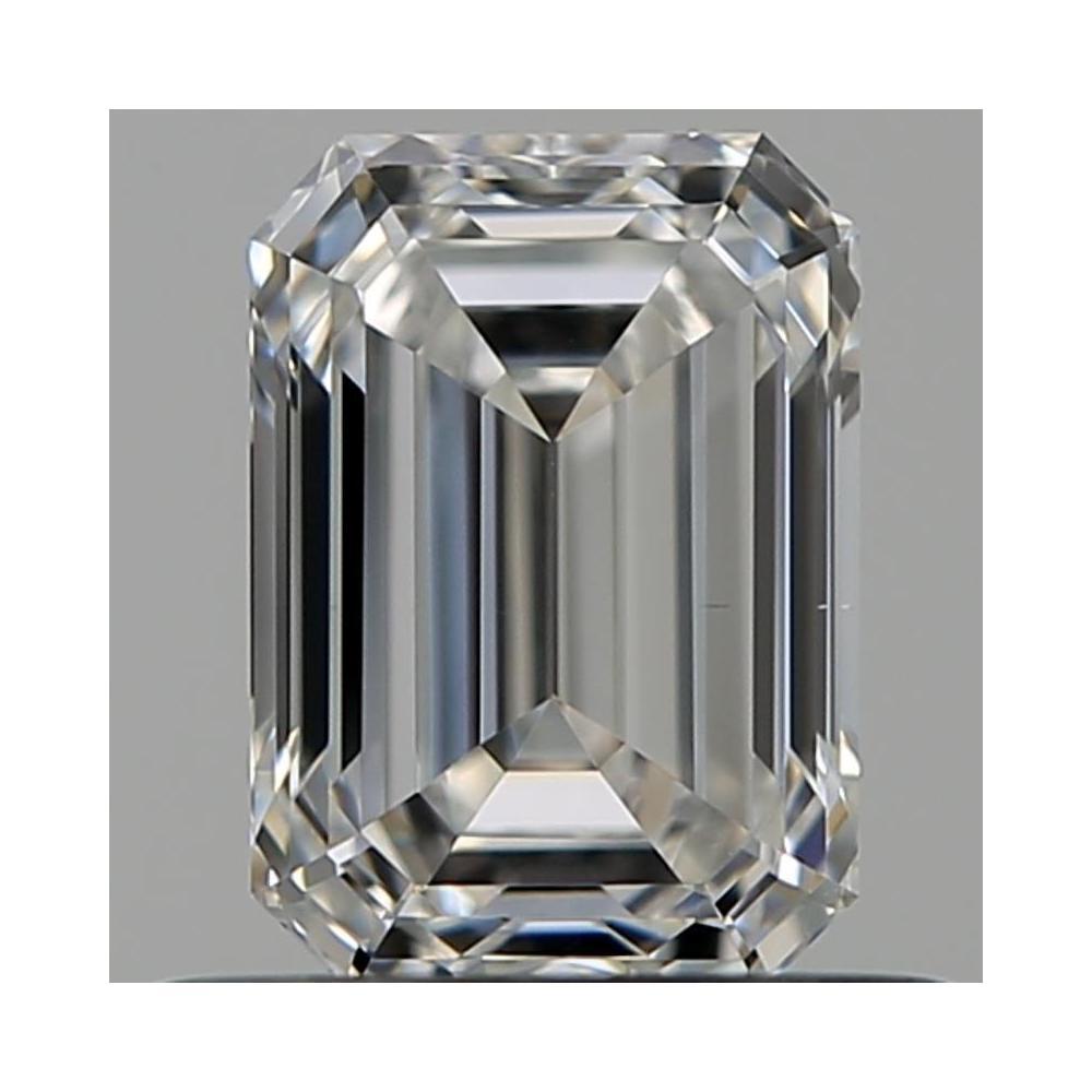 0.61 Carat Emerald Loose Diamond, E, VS1, Ideal, GIA Certified | Thumbnail