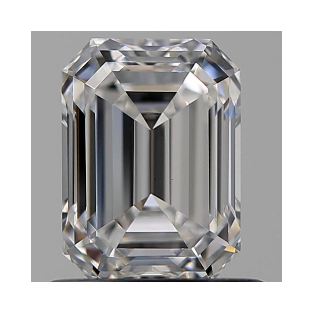 0.80 Carat Emerald Loose Diamond, D, VVS2, Ideal, GIA Certified