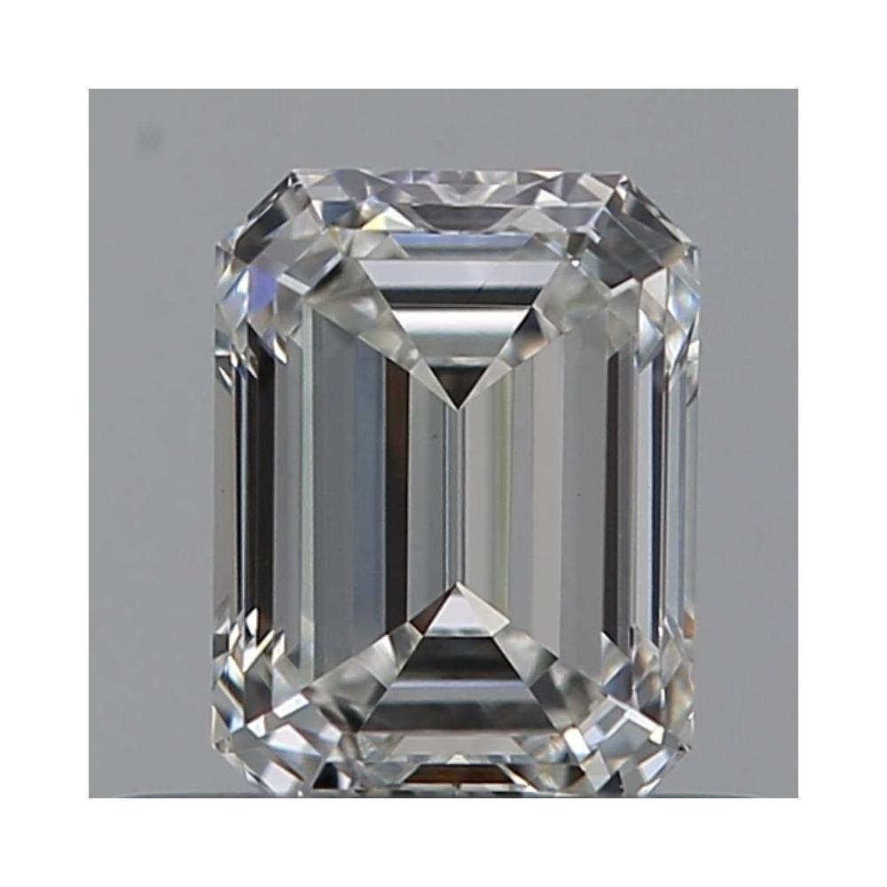 0.50 Carat Emerald Loose Diamond, G, VVS2, Ideal, GIA Certified