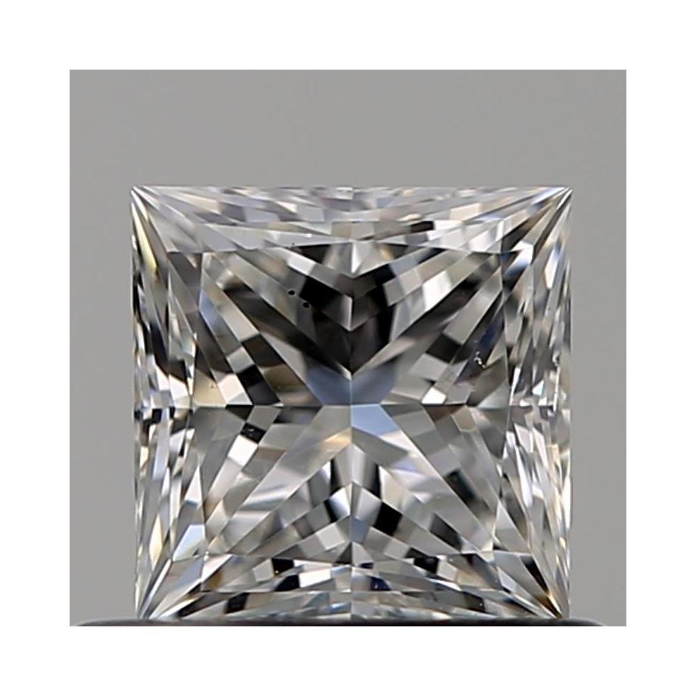0.52 Carat Princess Loose Diamond, F, VS1, Super Ideal, GIA Certified