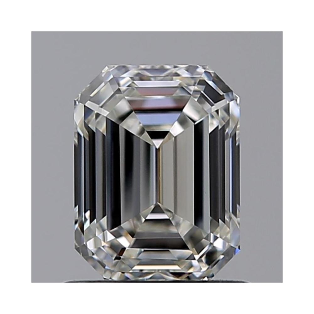 1.00 Carat Emerald Loose Diamond, H, VVS2, Excellent, GIA Certified