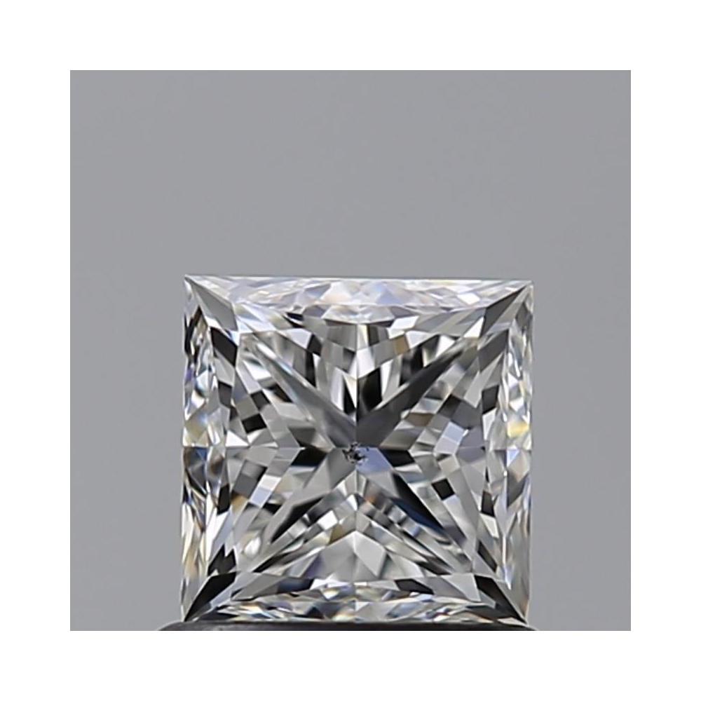 1.00 Carat Princess Loose Diamond, H, SI1, Very Good, GIA Certified | Thumbnail