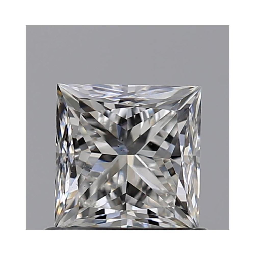 0.73 Carat Princess Loose Diamond, G, SI1, Excellent, GIA Certified