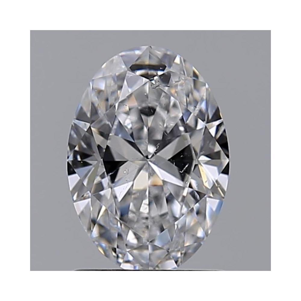 1.01 Carat Oval Loose Diamond, D, SI1, Ideal, GIA Certified | Thumbnail