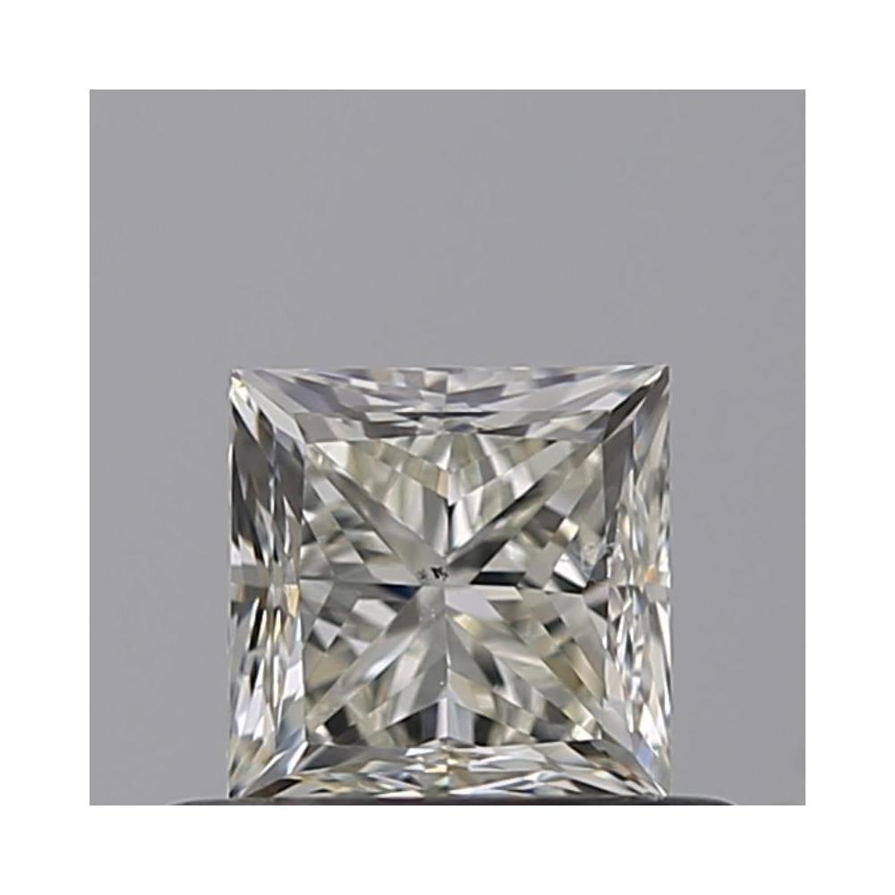 0.53 Carat Princess Loose Diamond, K, VS2, Very Good, GIA Certified | Thumbnail