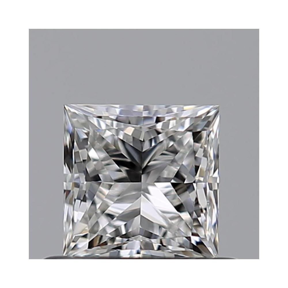 0.51 Carat Princess Loose Diamond, F, VVS1, Ideal, GIA Certified