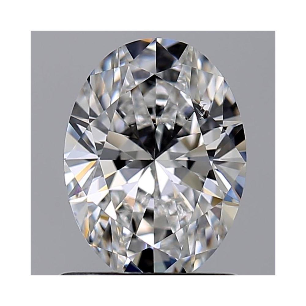 1.00 Carat Oval Loose Diamond, E, SI1, Super Ideal, GIA Certified