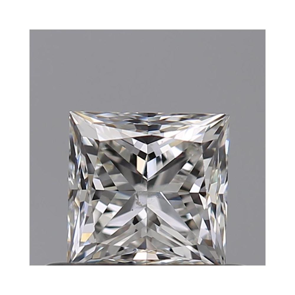 0.51 Carat Princess Loose Diamond, G, SI1, Excellent, GIA Certified