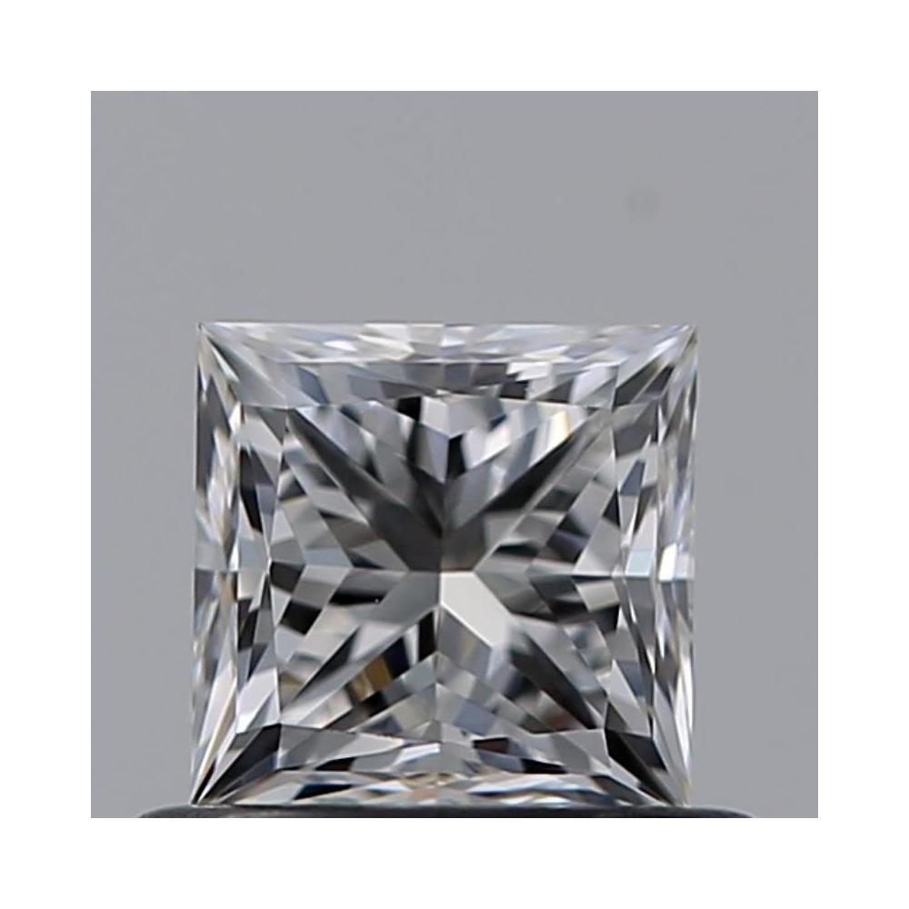 0.61 Carat Princess Loose Diamond, F, VVS1, Excellent, GIA Certified